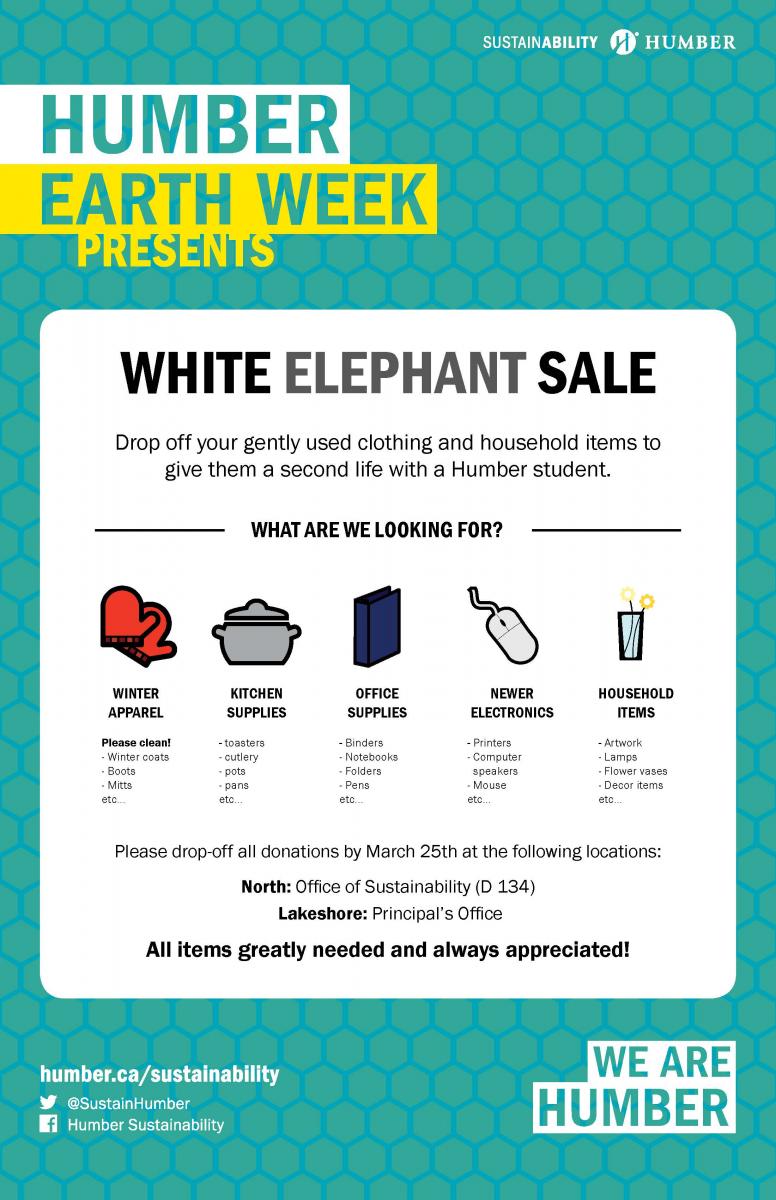 White Elephant Sale North Humber Communiqué